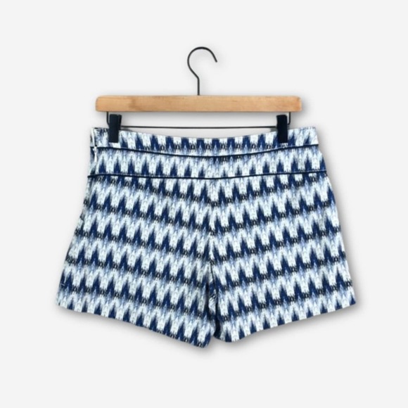 Anthropologie Cartonnier Blue White Shorts (4) - Picture 2 of 5